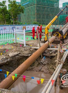 杭州燃氣濱江二通道穿越錢塘江 將為濱江、蕭山北及亞運場館供氣