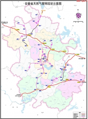 關于印發(fā)安徽省油氣管網(wǎng)基礎設施建設規(guī)劃（2017-2021年）的通知