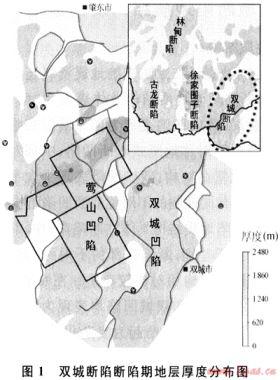 雙城斷陷地質(zhì)結構與主控斷裂形成機制